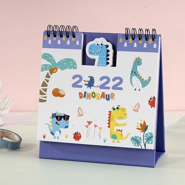 Fiudx Calendario Mensual de Escritorio, Bloc de Escritura Grande En Blanco, Fechas y Días Festivos Resaltados, para Uso En Oficina, Escuela y Hogar, Planificador de Tareas, Citas Inspiradoras, Tamaño