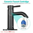 thumbnail image 5 of Aquaterior 2pcs 40mm Ceramic Faucet Cartridges Valve Disc f/ Bathroom Faucet, 5 of 6