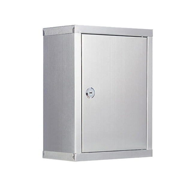 simhoa Wall Mount Mailbox Heavy Duty Deposit Drop Box for Office Classroom Home Use 2107