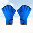 thumbnail image 2 of Naiovety Guantes de neopreno que no se desprenden para una cómoda experiencia de natación guantes de natación acuáticos impermeables Deportes acuáticos azul METRO, 2 of 6