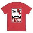 thumbnail image 4 of #1 Dad: Kratos Unisex Triblend Tee, 4 of 6
