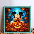 thumbnail image 2 of Hilo Algodón Ecológico Bordado Punto Cruz Con Mickey Pumpkin 11CT 40x40cm, 2 of 9