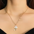 thumbnail image 4 of 7829 Cute Sweet Ice Cream Pearls Necklace Fashion Jewelry for Women Daily Style Gift Romance Charm Accessory, 4 of 15