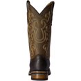 thumbnail image 3 of Ferrini 1509309130EE 13 EE Mens Maverick Rubber Sole Boots, Chocolate, 3 of 8