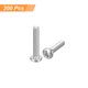 thumbnail image 3 of Tornillos de máquina Unique Bargains cabeza Plana Phillips Acero inoxidable 304 18-8 Paquete de 200, 3 of 5