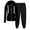Black, variant on Womens 2 Piece Outfits Casual tracksuits
