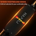 thumbnail image 4 of Off Road Electric Scooters for Adults, 1200W Scooters Up to 50 km/h & 50 km Range, 28 cm All Terrain Tire, 48V 15AH E-Scooter with Double Suspension & Side Light, 4 of 9