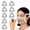 Gray, variant on YXMEIGUO 8 Pack Nasal CPAP Mask Liners Compatible with AirFit N20 Nasal Mask Cushions, Reusable Soft Thin & Comfortable Mask Covers, Reducing Facial Redness Enhanced Comfort, Gray