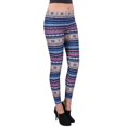 thumbnail image 2 of Women's Mid-Waist Full Length Stretchy Active Leggings For Workouts and Yoga, 2 of 5