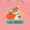 thumbnail image 4 of Inktastic Just Arrived Fox New Baby Boys or Girls Baby Bodysuit, 4 of 5
