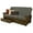 Thunder Gray, variant on Bowery Hill Queen-size Wood Storage Futon-Thunder Gray Mattress