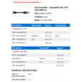 thumbnail image 2 of Axle Assembly - Compatible with 1997 - 2002 BMW Z3 1998 1999 2000 2001, 2 of 2