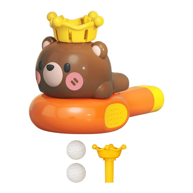 Juguete de pelota soplada, silbato para niños, altavoz educativo pequeño, regalo de cumpleaños oso