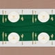 thumbnail image 3 of Camino de mesa de gasa verde oscuro 27.5" x 118" Camino de mesa ligero y elegante Camino de mesa romántico y transparente, 3 of 7