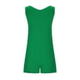thumbnail image 5 of ABATAB Womens Casual Rompers Summer Sleeveless Jumpsuits Solid Color Wide Leg Beach Overalls Shorts with Pockets, 5 of 7