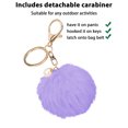 thumbnail image 6 of Protective Case Cover for Airpods Pro Charging Case, Upgraded Air Pods 3 Silicone Case Skin Newest with Soft Cute Fur Ball Pom Pom Keychain Kit, 6 of 9