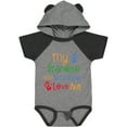 thumbnail image 3 of Inktastic My Grandma and Grandpa Love Me Boys or Girls Baby Bodysuit, 3 of 5