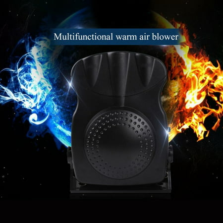 VBESTLIFE New Style 12V 150W Portable Car Heating Cooling Fan Heater Defroster Demister US Easy to connect to your 12V cigarette
