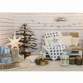 thumbnail image 3 of SAYFUT 7x5ft Christmas Backdrop Indoor Christmas Tree Backdrops Wood Floor with Christmas Gifts and Candles Photography Background for Xmas Party Decoration Studio Props, 3 of 5