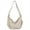 Beige, variant on Crescent Shoulder Crossbody Bags for Women Nylon Slouchy Sling Crescent Hobo Bag High-Quality Handbag Cross Body Purse