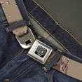 thumbnail image 2 of Buckle-Down Belt, Seatbelt Buckle Belt, Desert Camo Tans Browns, 30 to 44 Inches, 2 of 9