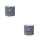 thumbnail image 3 of Yuarrent Ceramics Garden Handmade Flower Flower Pot Flower Pots Pots Boho Irregularly-Shaped Ceramic Flower Cement Boho Flower Tipo B L 2piezas, 3 of 6