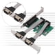 thumbnail image 5 of Tarjeta Adaptadora, 1 DB25 Tarjeta De Expansión PCI EXPRECIA REVISIÓN 1.1 2DB9 RS232 Puertos Seriales 2.5 Gbps Para Computadora Para Escritorio, 5 of 7