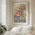 thumbnail image 6 of Blooms in The Butter Forest - Painting Floral Abstract Modern Art Flowers Botanical Pastel Illustration Unframed Wall Art Print 36 x 48 inches, 6 of 13