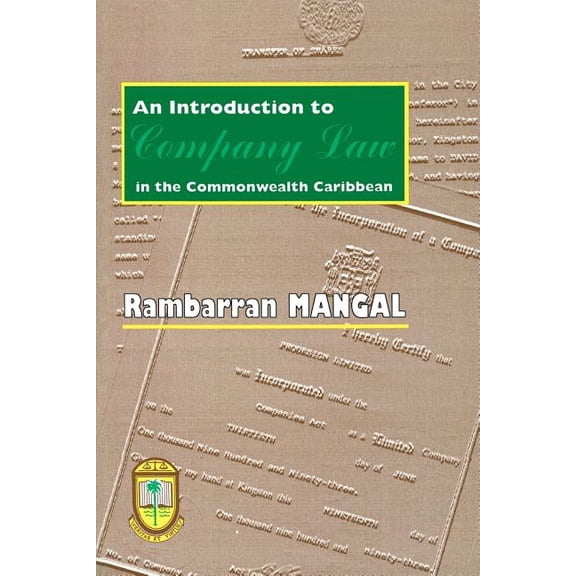 An Introduction to Company Law in the Commonwealth Caribbean, (Paperback)