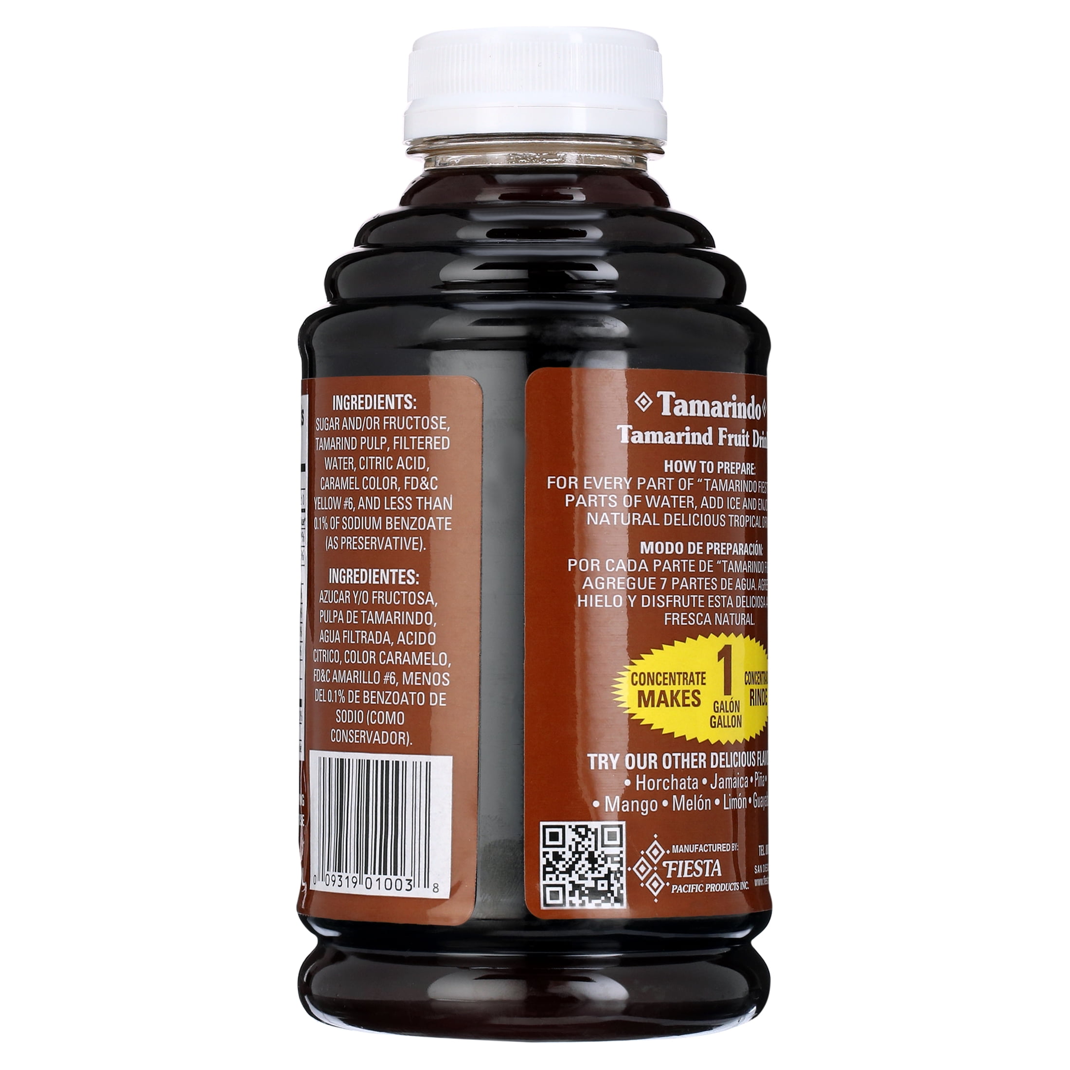 Fiesta Tamarindo Aguas Frescas Concentrate, Juice Beverage Base 16 fl oz