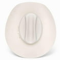 thumbnail image 4 of RESISTOL Men's 2X Pageant Wool Felt Cowboy Hat White 6 1/2  6 1/2, 4 of 6