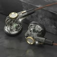 thumbnail image 1 of Wired Earphones Flat Earbuds Wired Control With Microphone And Sports 16mm Dynamics Flat Earbuds, 1 of 9