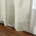thumbnail image 4 of TWOPAGES Light Filtering Drape Pinch Pleat Curtain Window Treatment for Bedroom, 1 Panel, 52"x96", Beige, 4 of 5