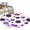 Purple, variant on Blue Polka Dots Entryway Rug 2'x3' Non Slip Front Door Mats, Modern Abstract Art Entrance Rugs Indoor Outdoor Carpet, Washable Floor Mats Small Area Rug for Bedroom Kitchen