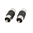 thumbnail image 2 of 8Pcs Single RCA Phono Coupler Male to Male Audio Converter Adapter, 2 of 3