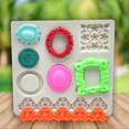 thumbnail image 3 of Photo frame Fondant Silicone Mold Cake Border Decoration  Cupcake Topper  Jewelry  Polymer Clay  Crafting Projects, 3 of 5