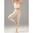 thumbnail image 2 of Pantalones de yoga de verano nuevos, mallas deportivas de cintura alta y cadera, pantalones de fitness de abdomen color piel de alta elasticidad, 2 of 5