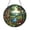 Acrylic 3.5 Inch, variant on Enchanted Forest Stream Stained Glass Style Suncatcher Window Hanging, Woodland Landscape Art Decor, Nature Inspired Ornament for Cozy Home Accent