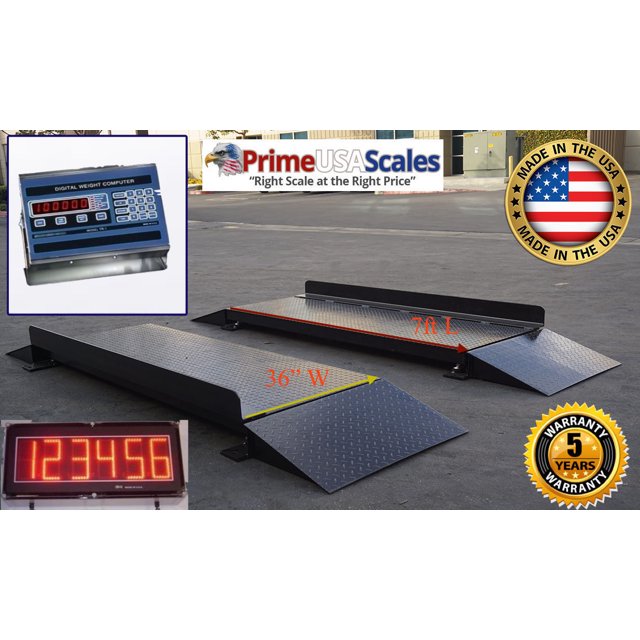 Unattended Automatic Truck Axle Scale System Axle Scale Truck