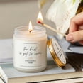 thumbnail image 3 of MINSUI-Engagement Gifts for Women Couples, Bride to Be Gifts for Bride to Be, Engagement Party Decorations Gift for Women - 7 Oz Lavender Scented Candles (Best is Yet to Come), 3 of 3
