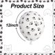 thumbnail image 4 of Advancent 100 Uds. De impresión para niños, niños, niñas, fiesta de cumpleaños de mascotas, 100 Uds., globos para bodas, globos sin látex, Kits de decoración para fiestas, 4 of 4