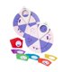 thumbnail image 2 of Rueda de emoción de madera para niños, juguete educativo, regalo para 2 jugadores, juego de mesa de desarrollo temprano, cambio de cara para niñas y, 2 of 9