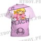 thumbnail image 3 of Camiseta Super Princess Peach-MARIO Niñas Impresión De Moda Lindo Rosa 3-14 Años Camisa De Niño Verano Manga Corta Cuello Redondo Top Fiesta Cumpleaños, 3 of 4