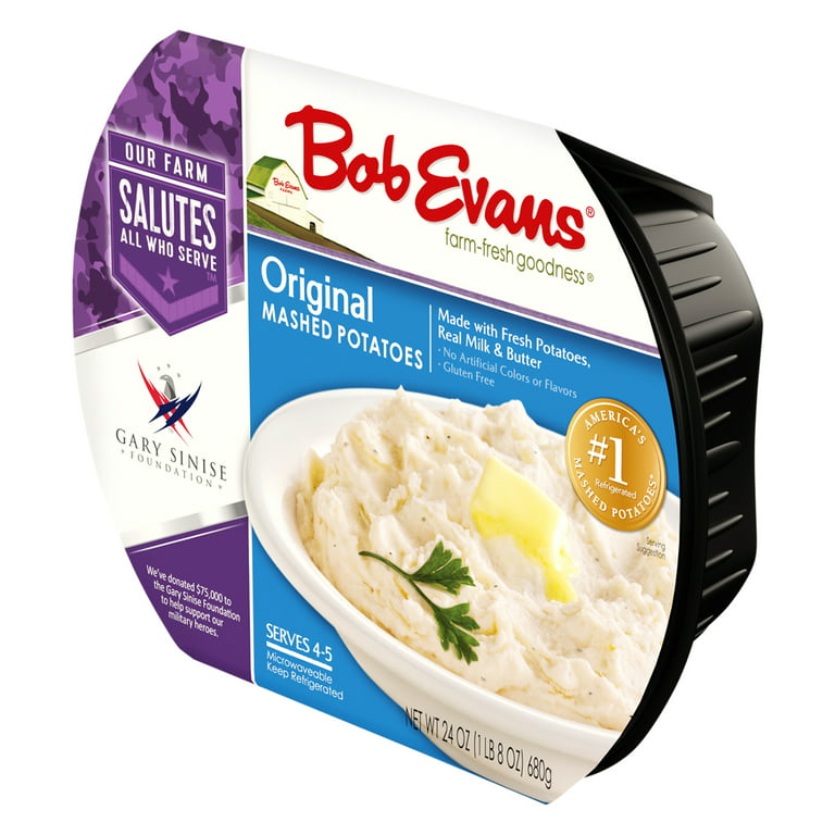 Bob Evans Gluten-Free Original Mashed Potatoes Family Size, 32 oz Tray  (Refrigerated)