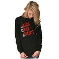 thumbnail image 3 of My Kids Are the Keys to My Heart Women Plus Size Long Sleeve Graphic Tee Brisco Brands 2X, 3 of 5