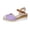 Purple, variant on Women's Platform Wedge Sandals Closed Toe Espadrilles Wedges Comfortable Summer Wedge Shoes Non-Slip Low Wedge Heel Work Summer Dressy 2026 Shoes Black 8 Wide