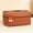 Brown, variant on VALSEEL Large Capacity Travel Cosmetic Bag,Travel Makeup Bag Leather with Brushes Slots Divider Flat Lay Cosmetic Bag Portable Makeup Organizer Cosmetic Bags