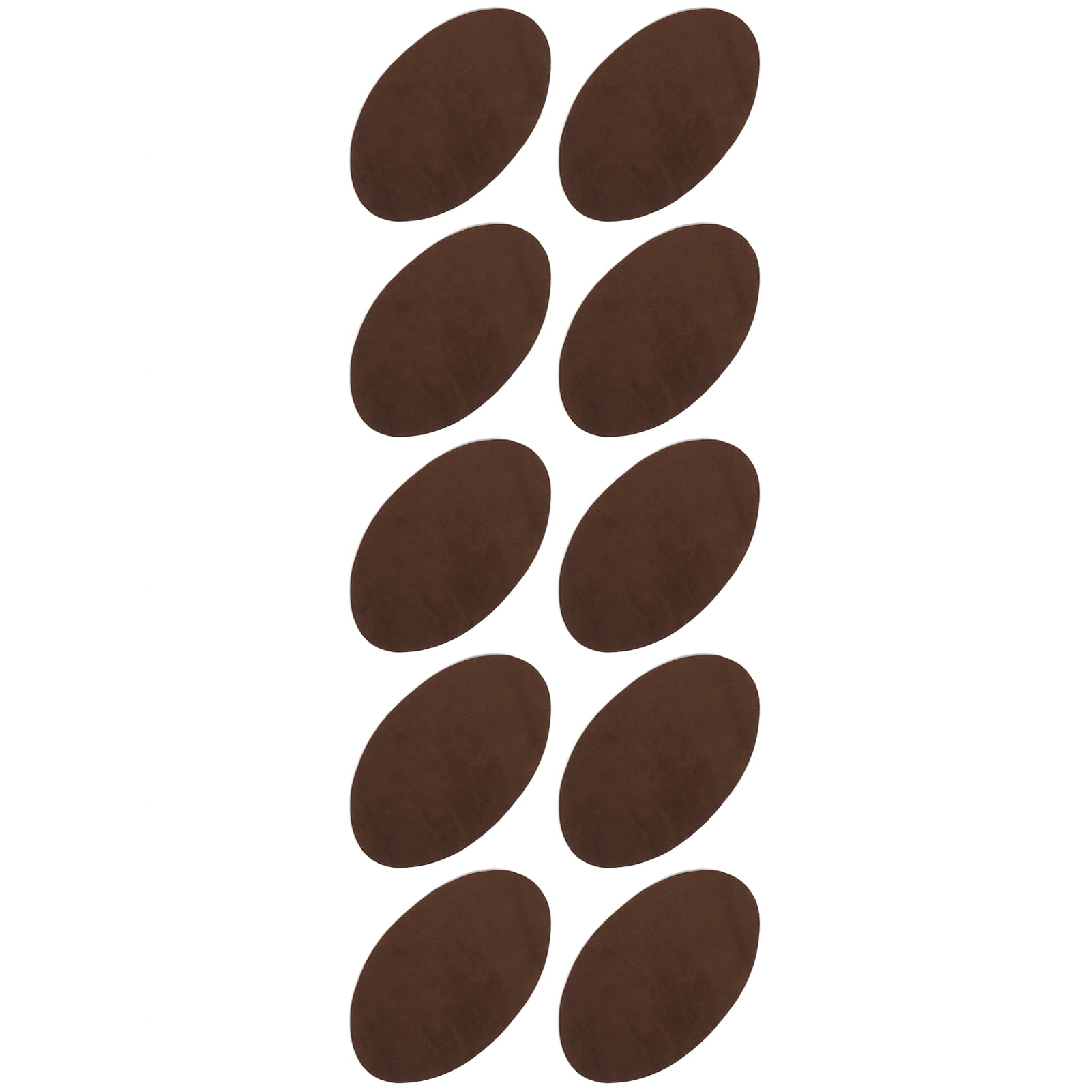 Lot De 10 Patchs De Réparation En Cuir Avec Dos Adhésif En Vinyle Pour