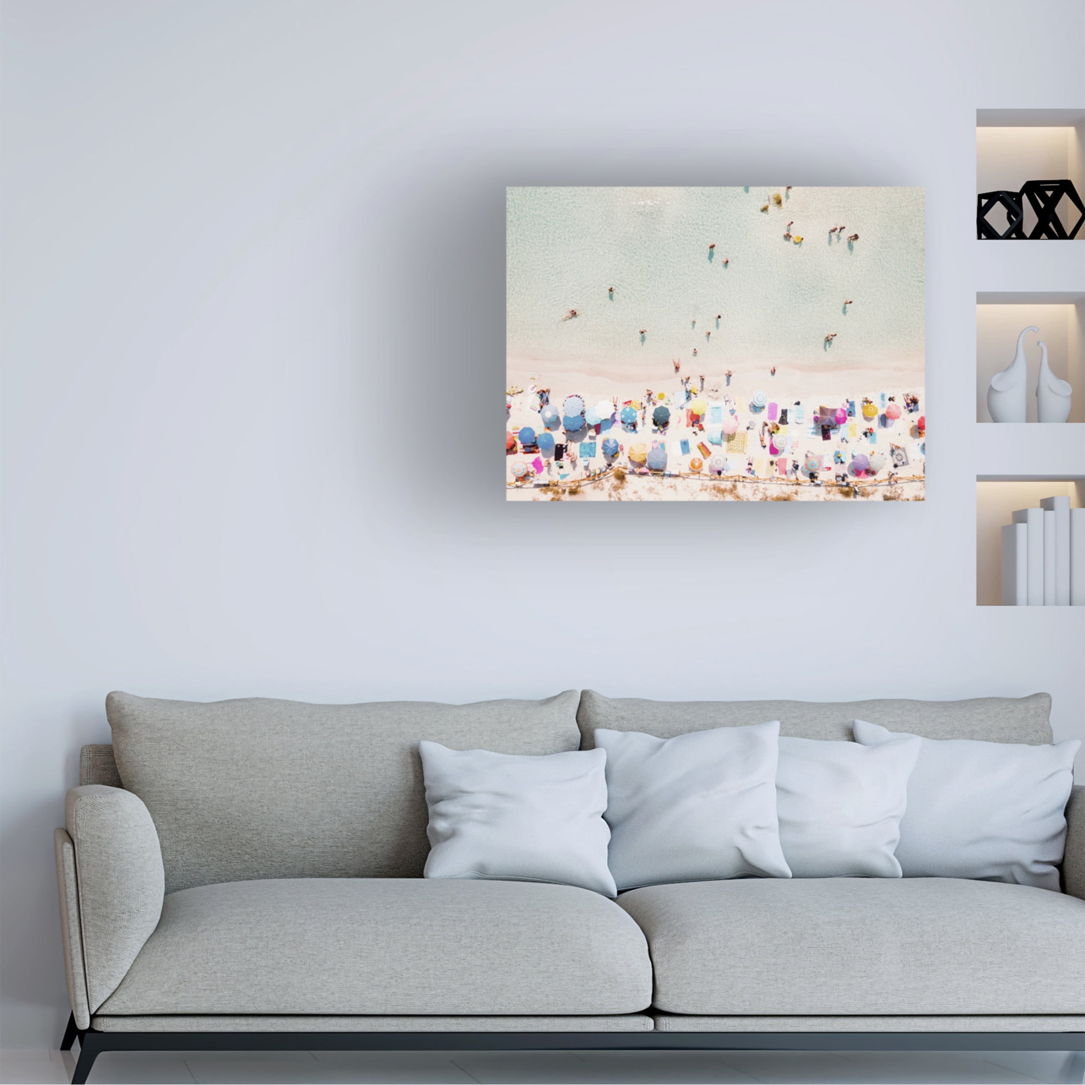 Canvas Wall Art - Krista Broadway 'Ventura' Wall Art for Living Room, Bedroom, or Office Décor by Trademark Fine Art - 19 x 14 Inches