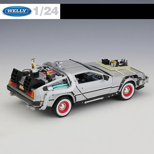 Welly 22441 Voiture en métal Échelle 1/24 Collection DeLorean